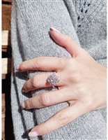 Anello Damiani Donna Mimosa in Oro bianco Diamante 1.24 Ct 20075397 - 20075397